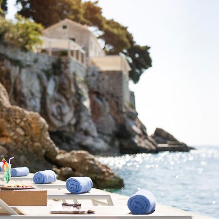 Hotel Excelsior Дубровник Екстериор снимка The beach at the Mandarin Oriental